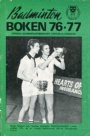 Badminton Badmintonboken 1976-77