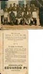 Samlarbilder-Cards VIII Olympiada Francia 1924 Hollands landslag