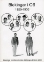Idrottshistoria Blekingar i OS 1896-1912-1920-1936