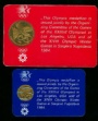 1984 Los Angeles-Sarajevo Minnesmynt Olympiad-1984  Los Angeles - Sarajevo